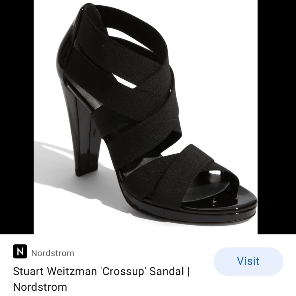 STUART WEITZMAN Crossup Sandal - Picture 3 of 10